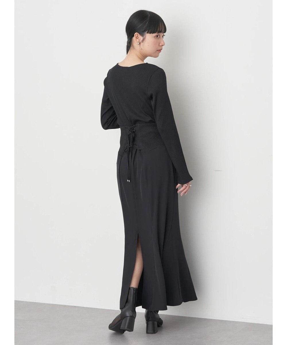 earth music&ecology パールヘンリーリブプルオーバー 