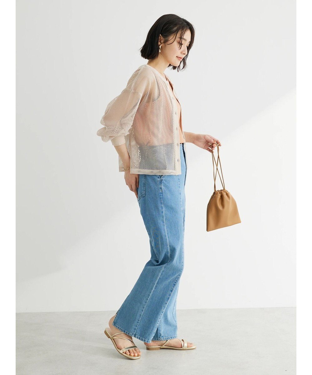 Green Parks ・ＥＬＥＮＣＡＲＥ　ＤＵＥ　２ｗａｙメッシュカーディガン 