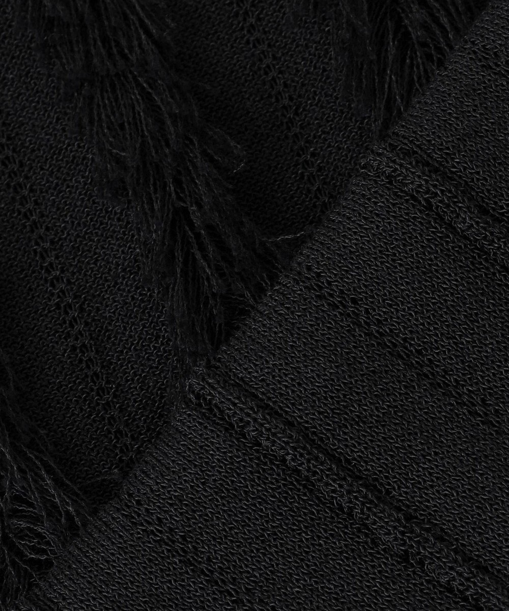 ICB 【洗える】カットジャガード Vネックニット 