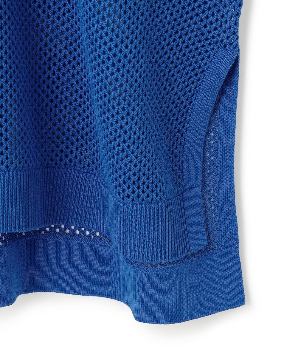 UNFILO L メッシュ ハーフスリーブ ニット 