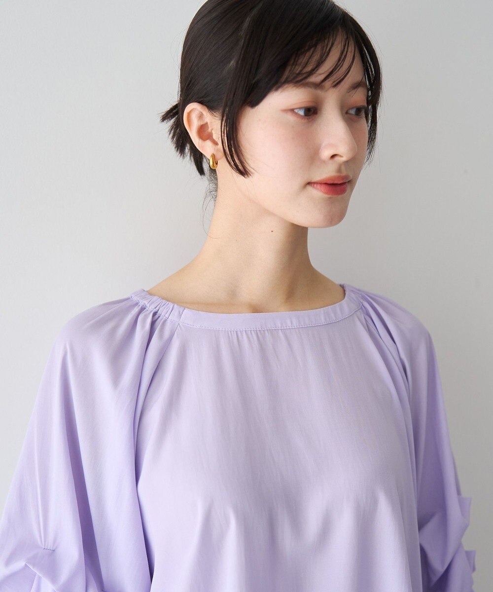 YECCA VECCA ホイップスリーブブラウス 