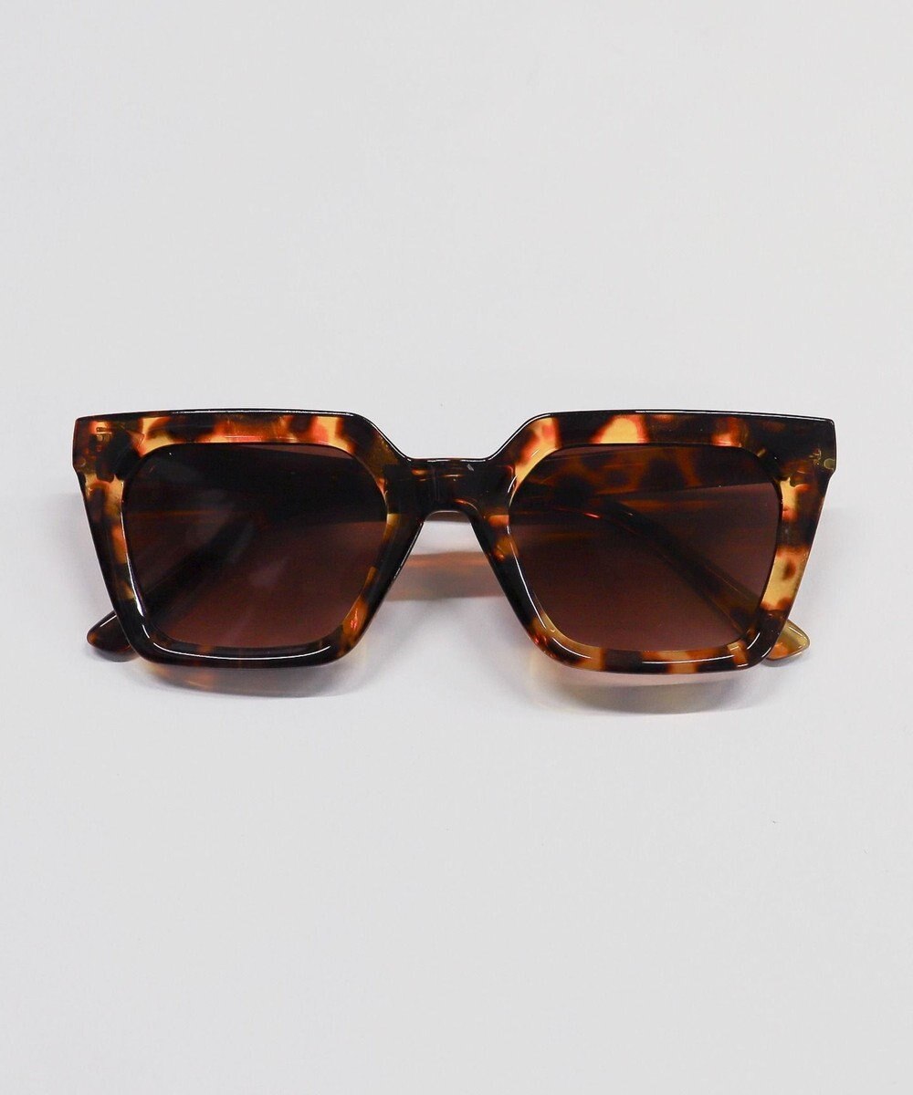 WEGO カラーレンズスクエアウェリントン 