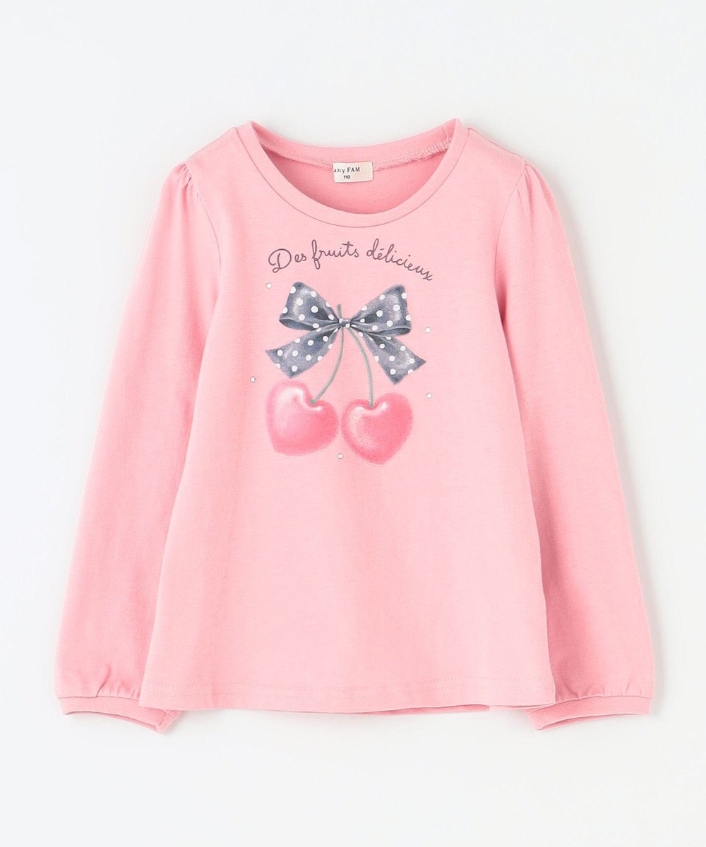 ANY KIDS ガーリーアート 長袖Tシャツ 