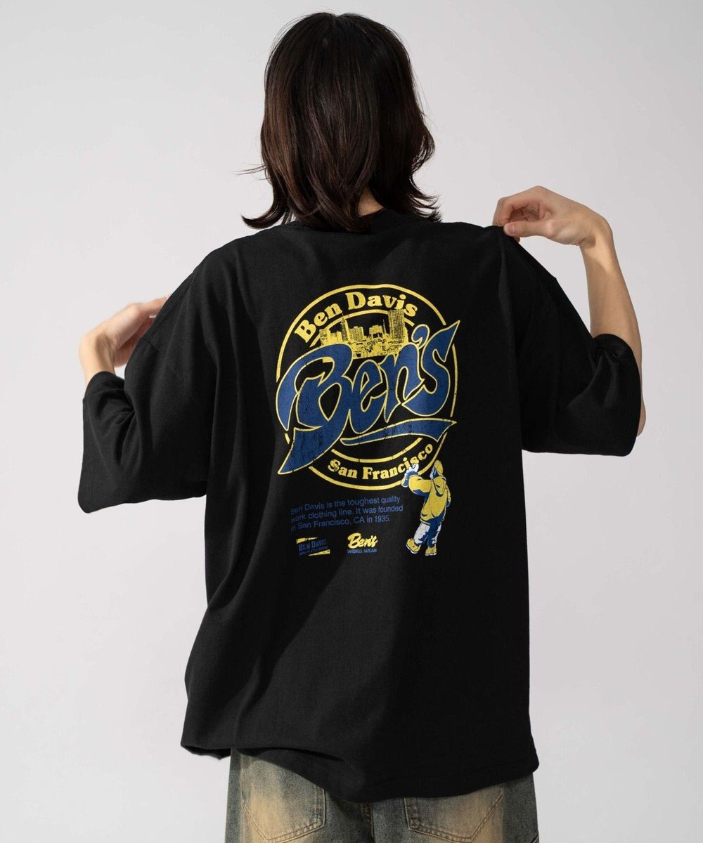 WEGO 【ユニセックス着用ITEM】別注BENDAVISサークルロゴグラフィックT（SS） 