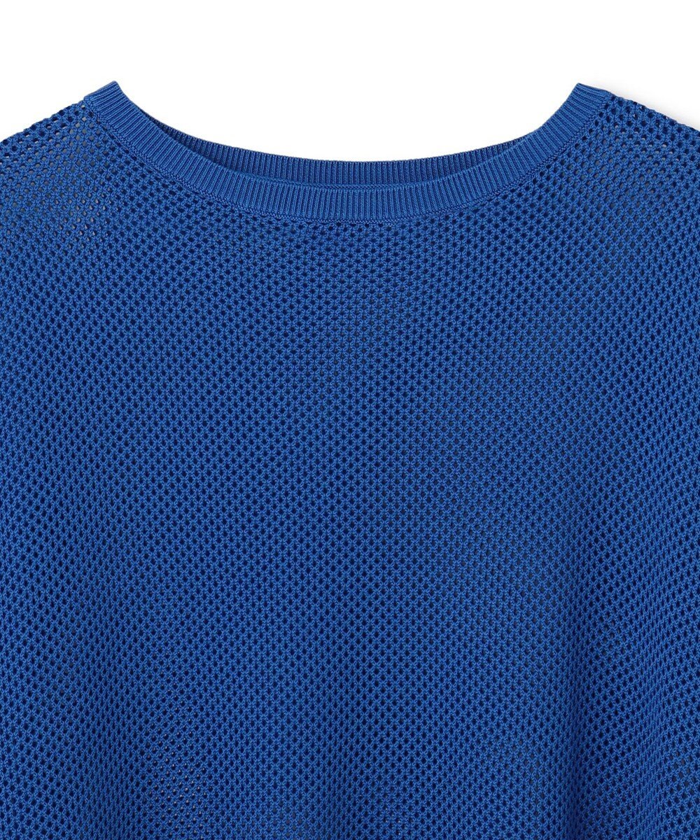 UNFILO L メッシュ ハーフスリーブ ニット 