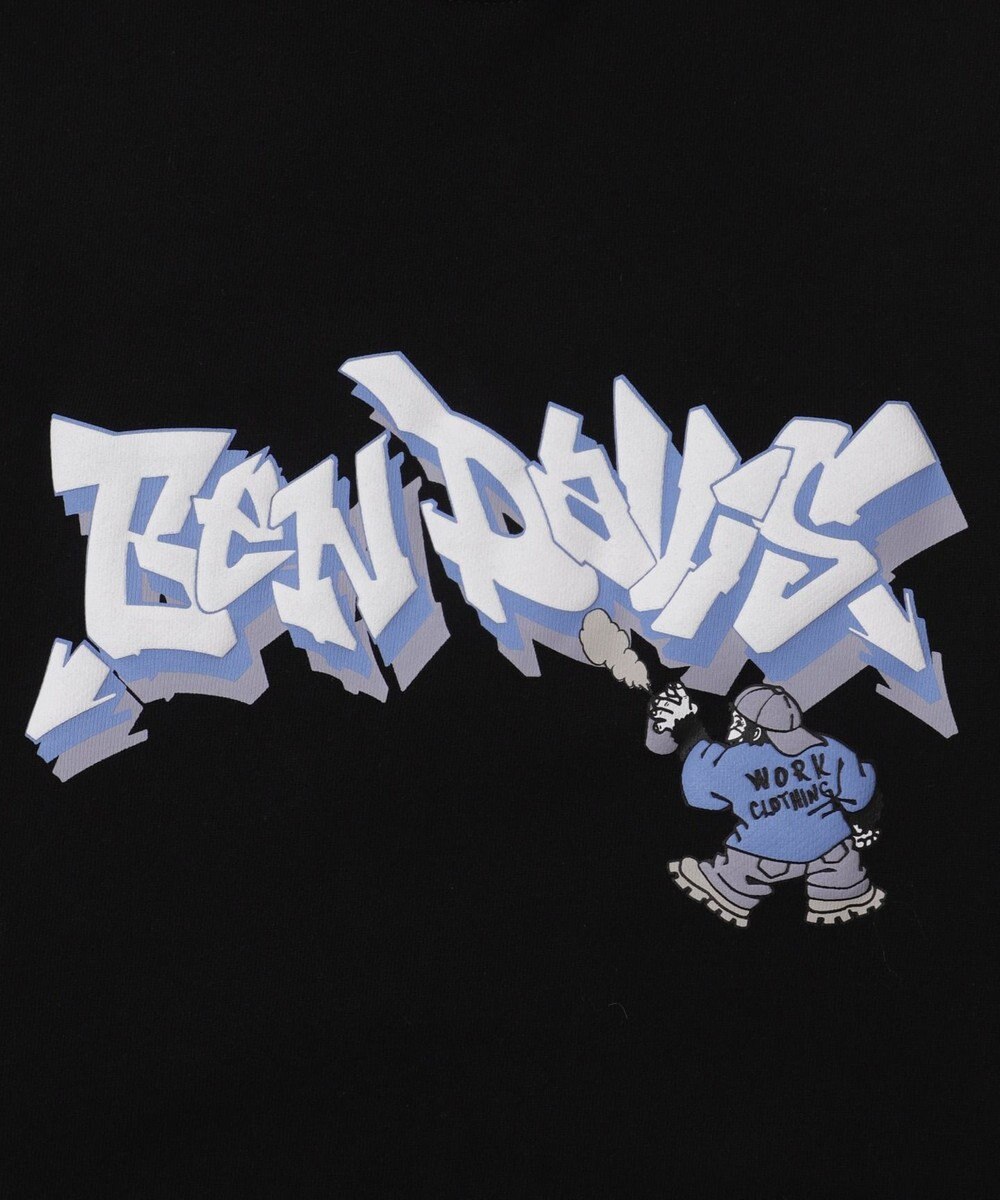 WEGO 【ユニセックス着用ITEM/MLサイズ展開】別注BENDAVISバブルロゴプルオーバー 