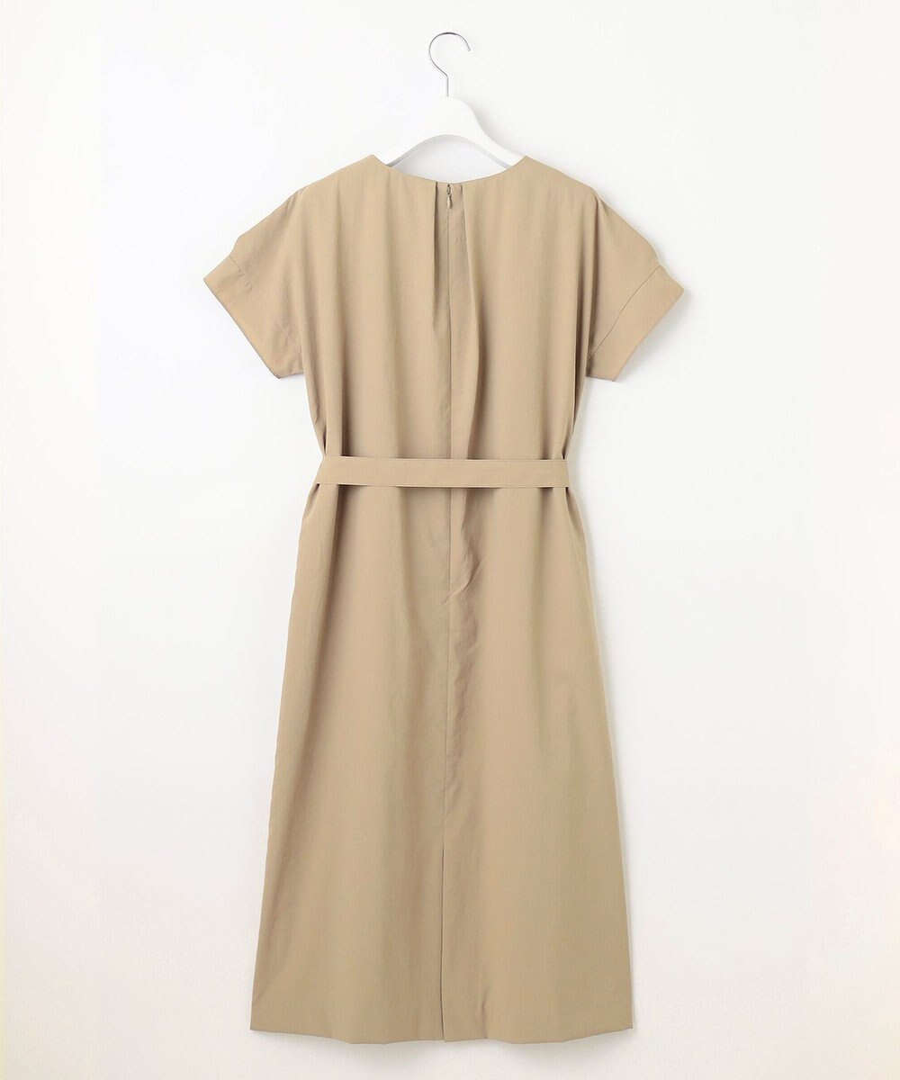 J.PRESS LADIES S 【洗える・イージーケア】ソフトタイプライター フレンチスリーブ ワンピース 