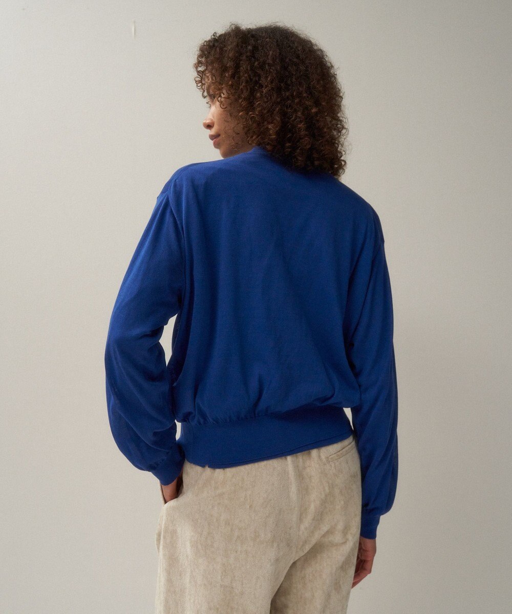 ATON COMPACT COTTON | Vネックニットカーディガン 