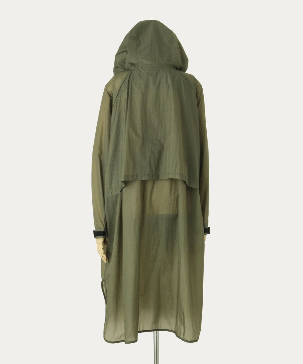 MOONBAT POLO RALPH LAUREN(ポロ ラルフローレン) ポロポニー レインコート ライトウェイト レインポンチョ  無地 フード 収納袋 レディース 