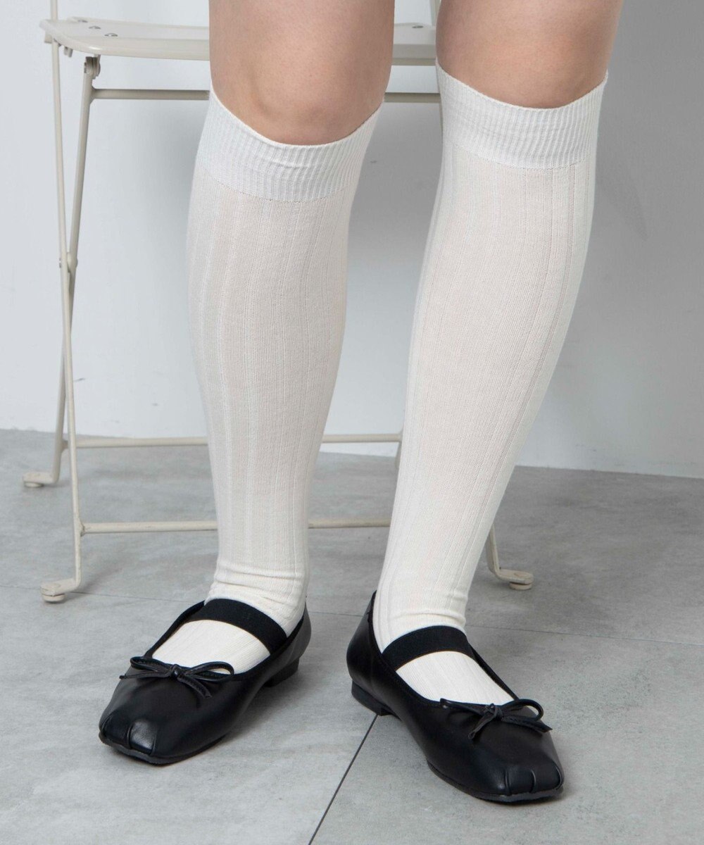 WEGO ゆるリブハイソックス 