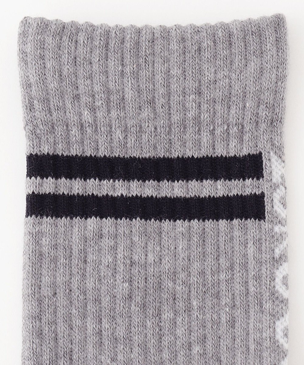 23区GOLF 【MEN】ロゴライン 18センチ丈ソックス 