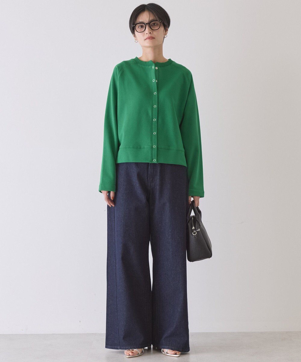 AMERICAN HOLIC リングドットボタンカーディガン 