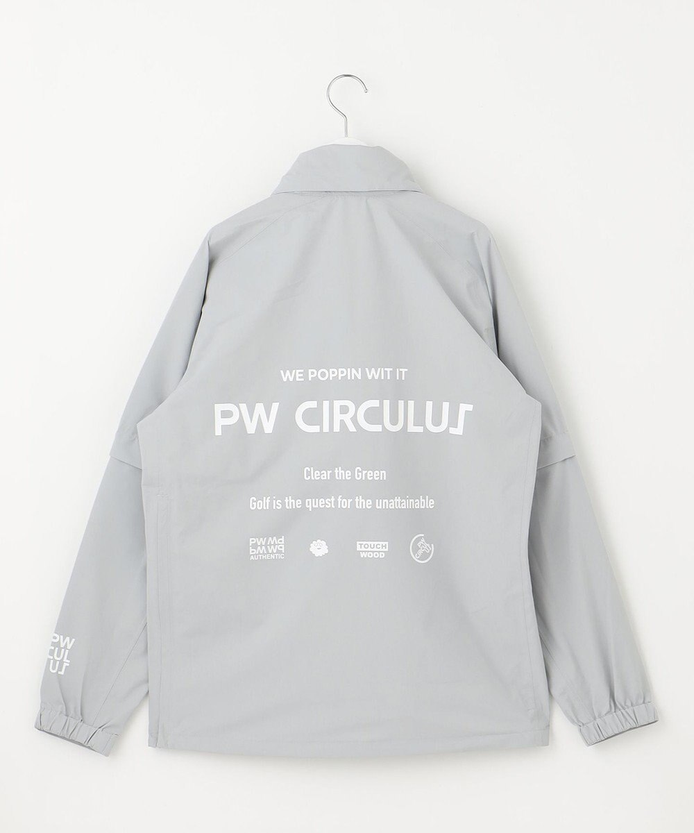 PW CIRCULUS 【 耐水圧20000mm  / レイン対応 】【UNISEX】防水レインブルゾン ゴルフ 