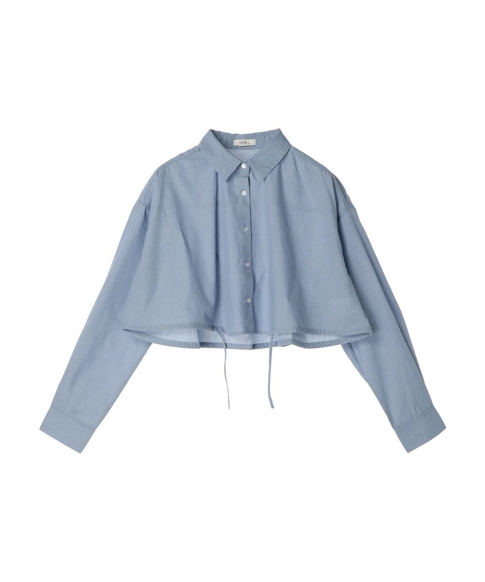 earth music&ecology ドロストヘムショートシャツ 