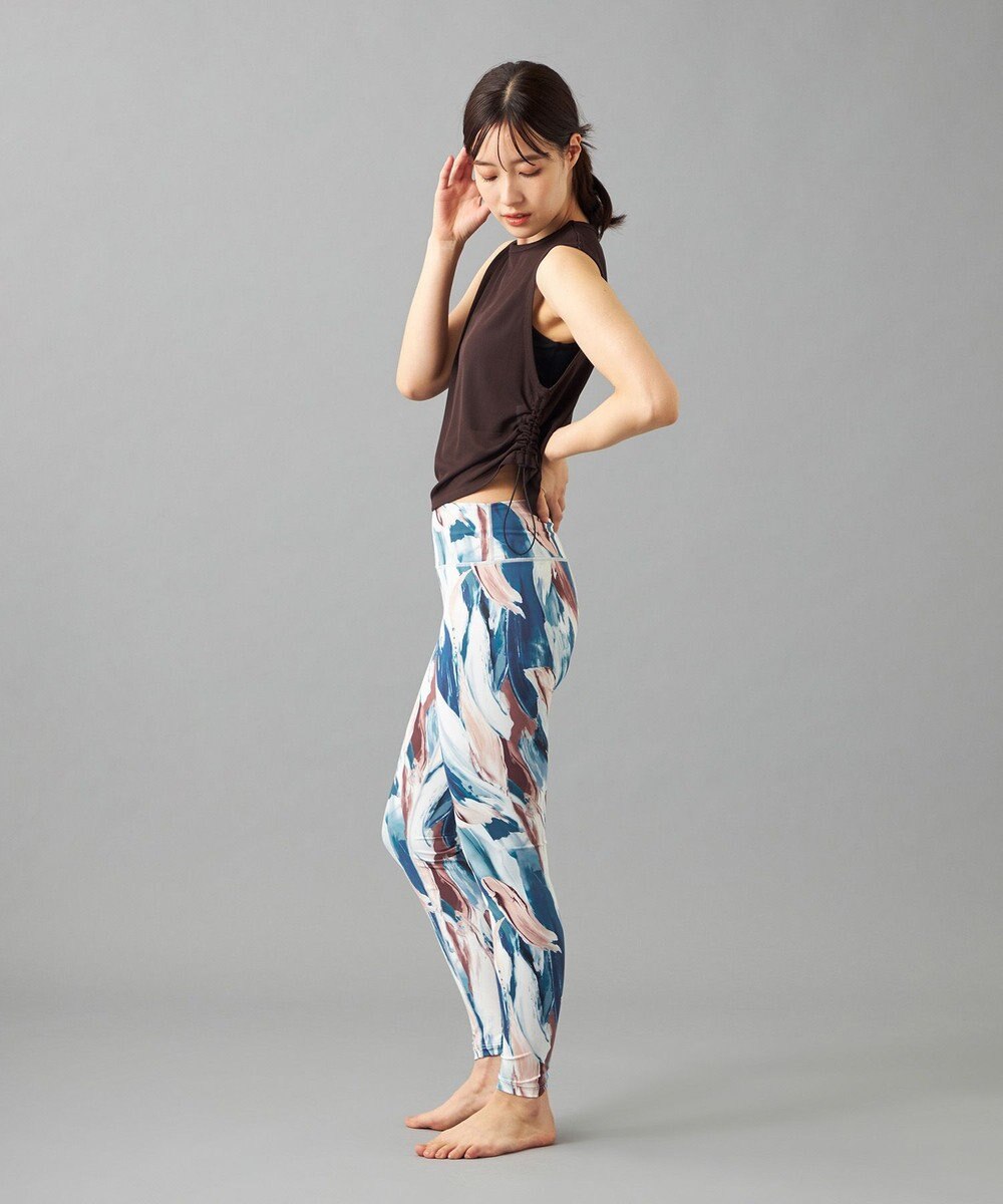 Chacott Chacott BALANCE シアーリブノースリーブTシャツ 