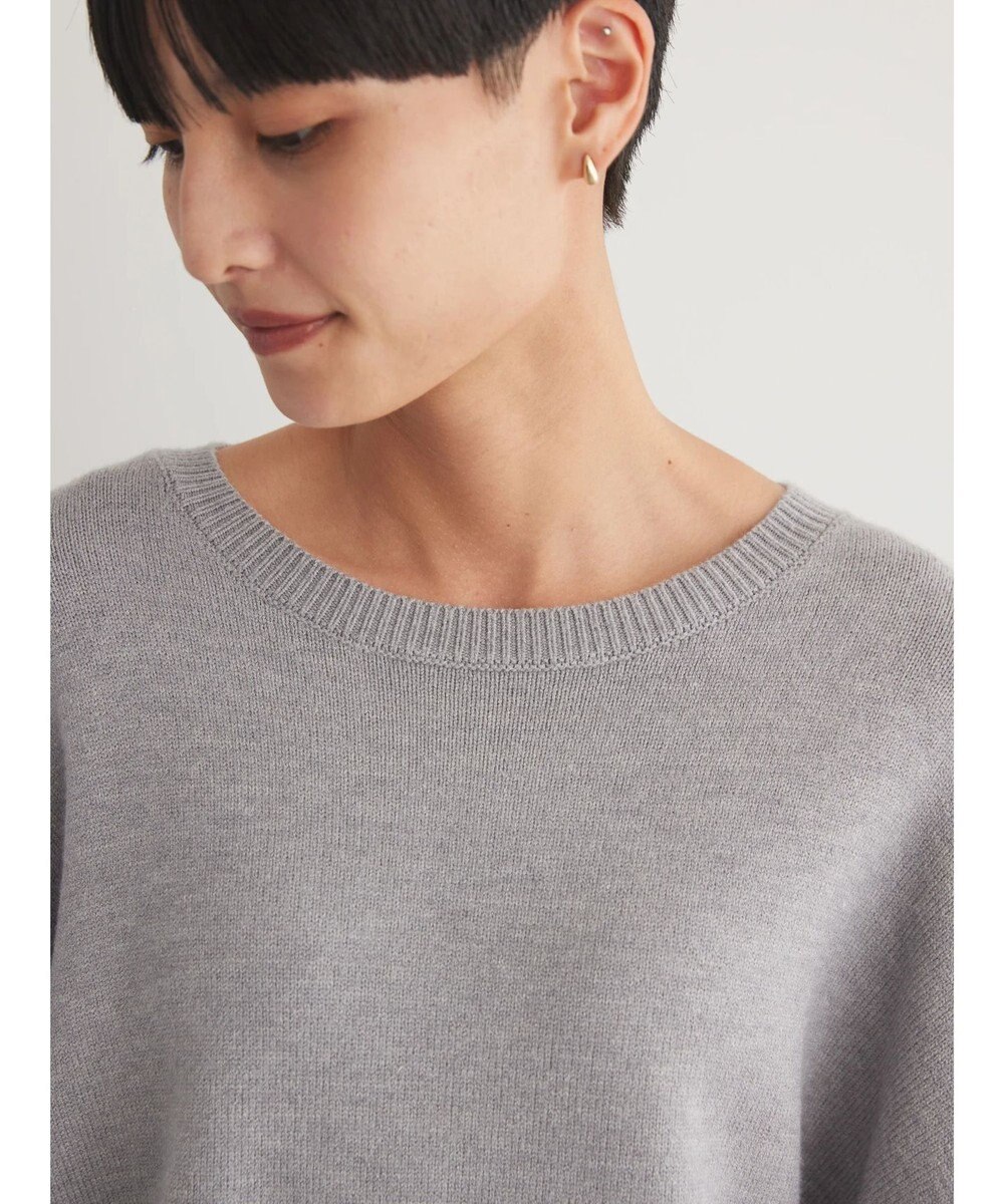 AMERICAN HOLIC バイパチ袖ボリュームニットプルオーバー　 