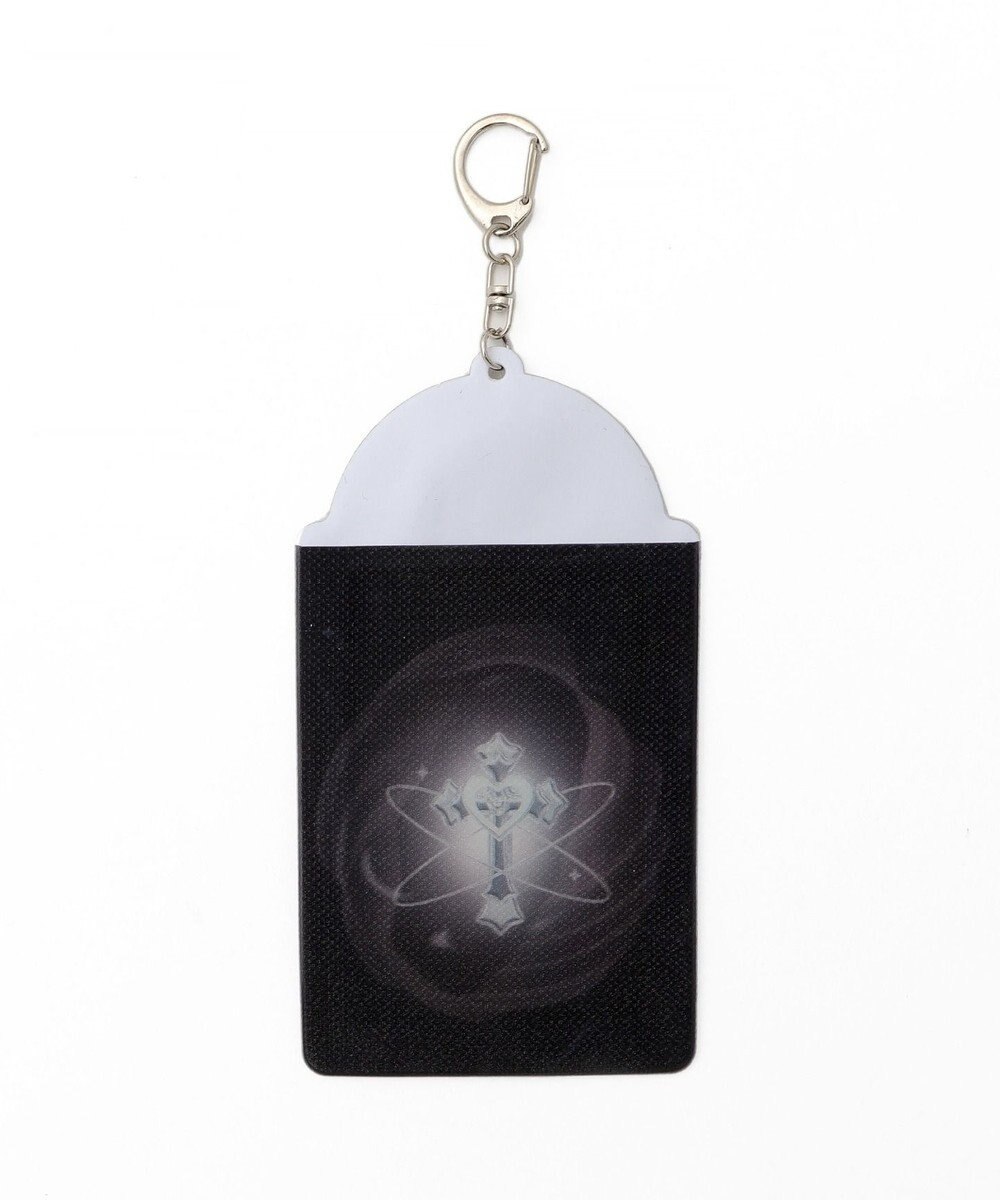 WEGO 【痛バ＆推し活グッズ】ラメクリアカラーモチーフカードホルダーキーホルダー 