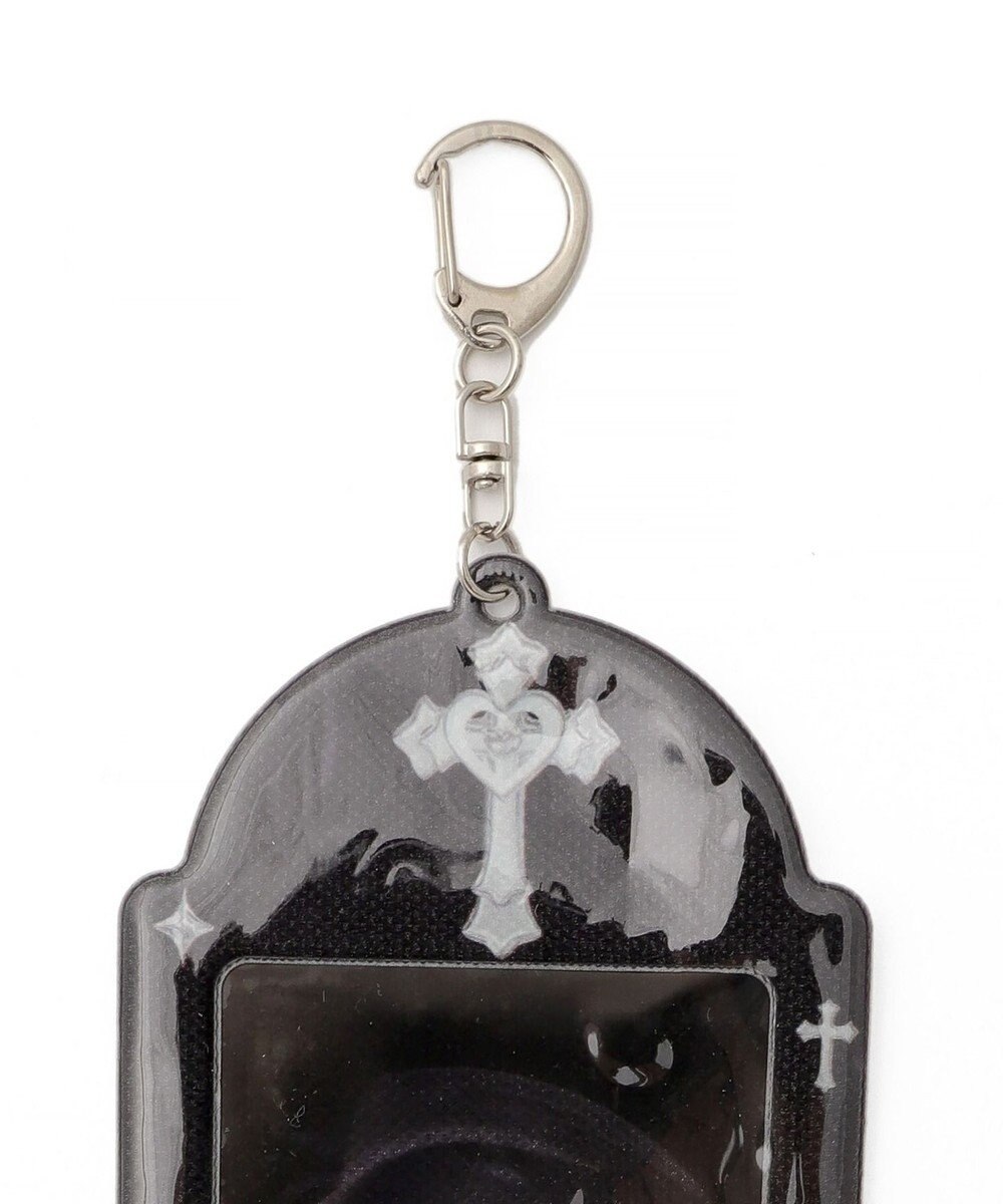 WEGO 【痛バ＆推し活グッズ】ラメクリアカラーモチーフカードホルダーキーホルダー 