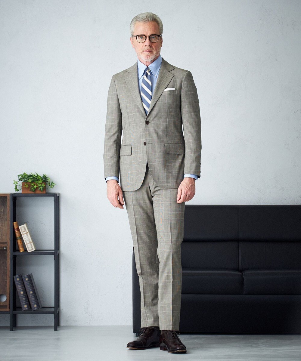 J.PRESS MEN 【J.PRESS MOVING】GUABELLO SPACEグレナカートチェック ジャケット 