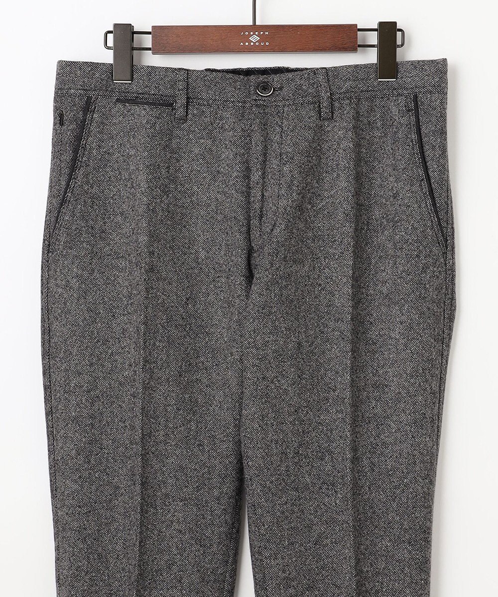 JOSEPH ABBOUD 【ストレッチ/JAPANファブリック】カシミヤブレンドリサイクルウール パンツ 