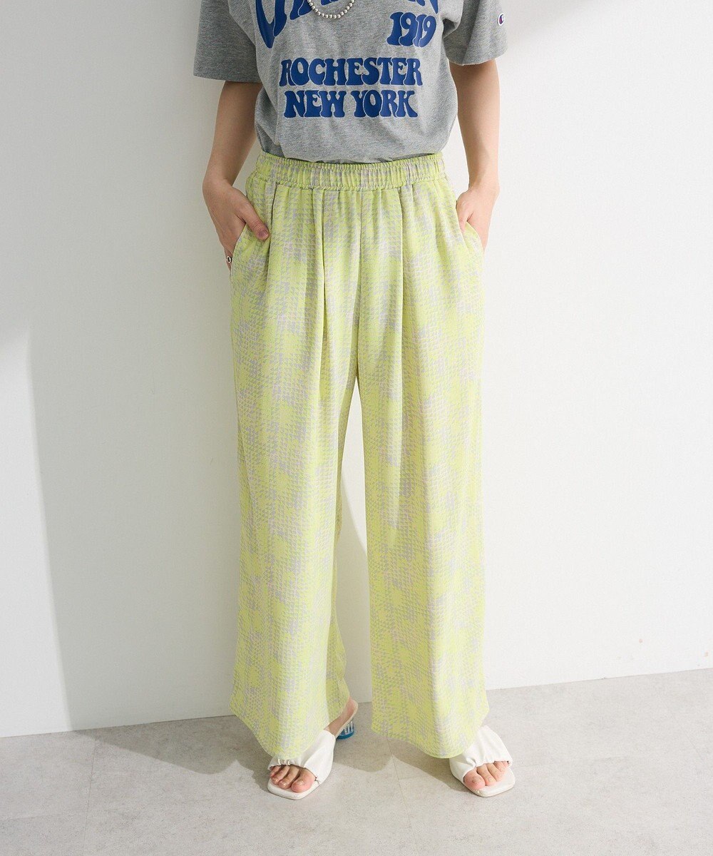 Green Parks 柄イージーパンツⅠ（ワイド） 