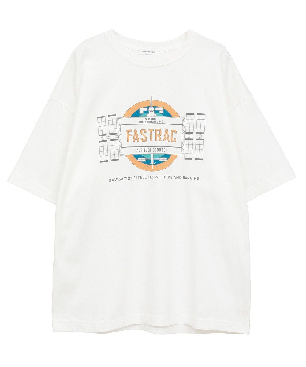 AMERICAN HOLIC スペースプリントTシャツ 