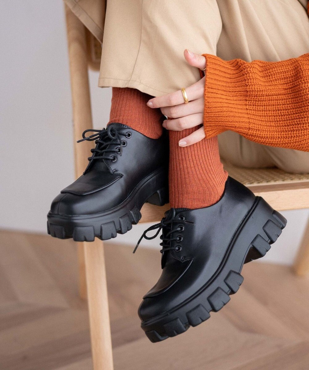 WEGO チャンキーソールシューズ 