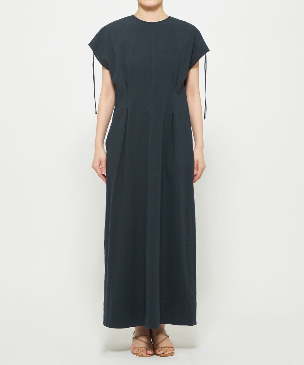 uncrave コットンリネンボイル フレアワンピース 