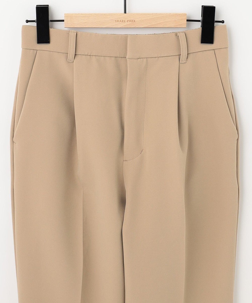 SHARE PARK LADIES 【洗える】ダブルクロスストレッチパンツ 