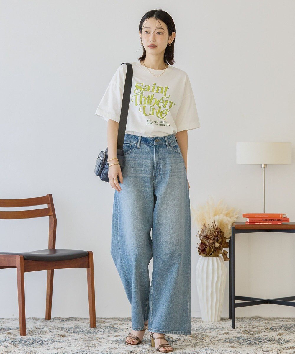 AMERICAN HOLIC デザインロゴプリントＴシャツ 