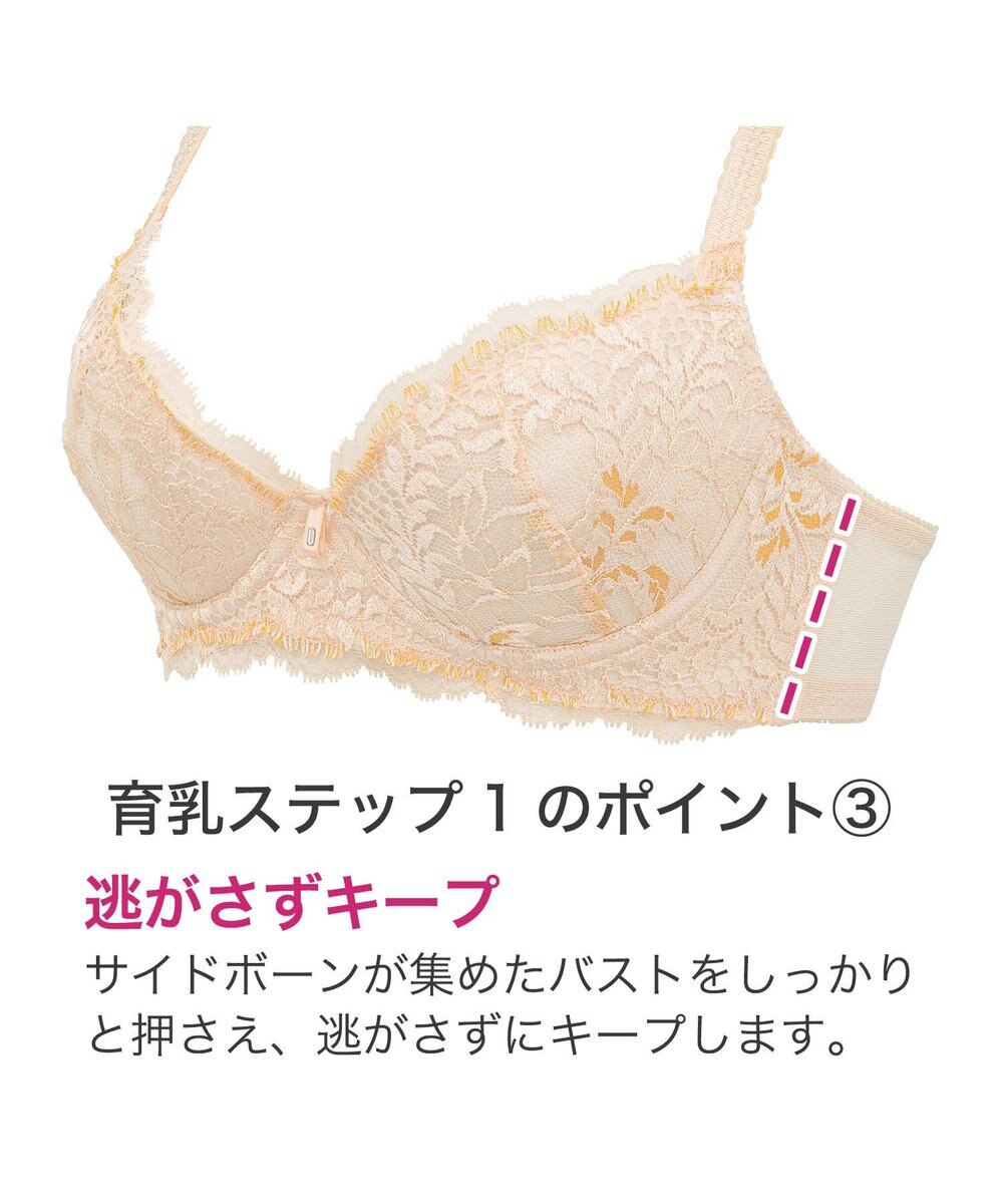 BRADELIS New York 【BRADELIS New York】ウェンディステップ１ブラ23S2 ふんわり包んで土台を作る育乳補整ブラ 