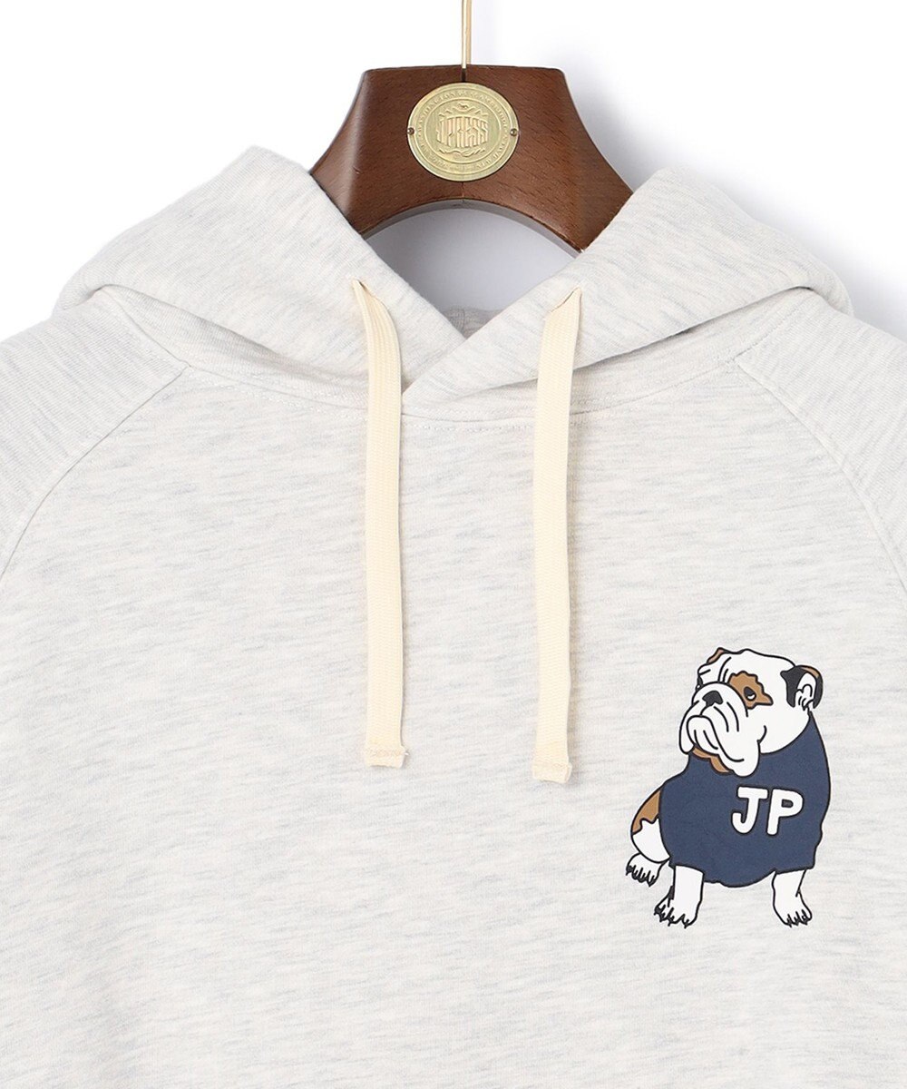 J.PRESS MEN 【Pennant Label】Hoodie / Bulldog 