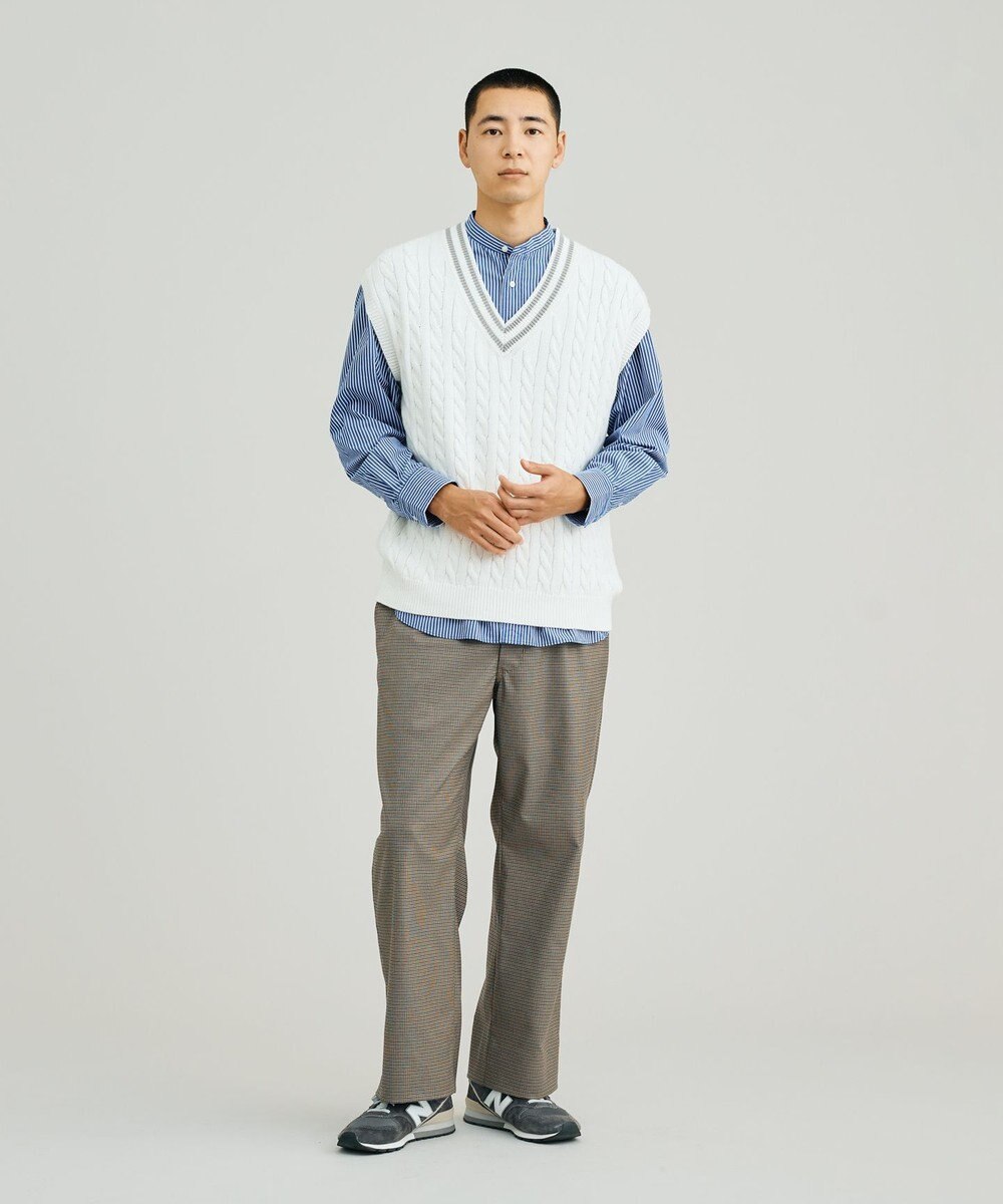 J.PRESS YORK STREET 【UNISEX】チルデンニット ベスト 