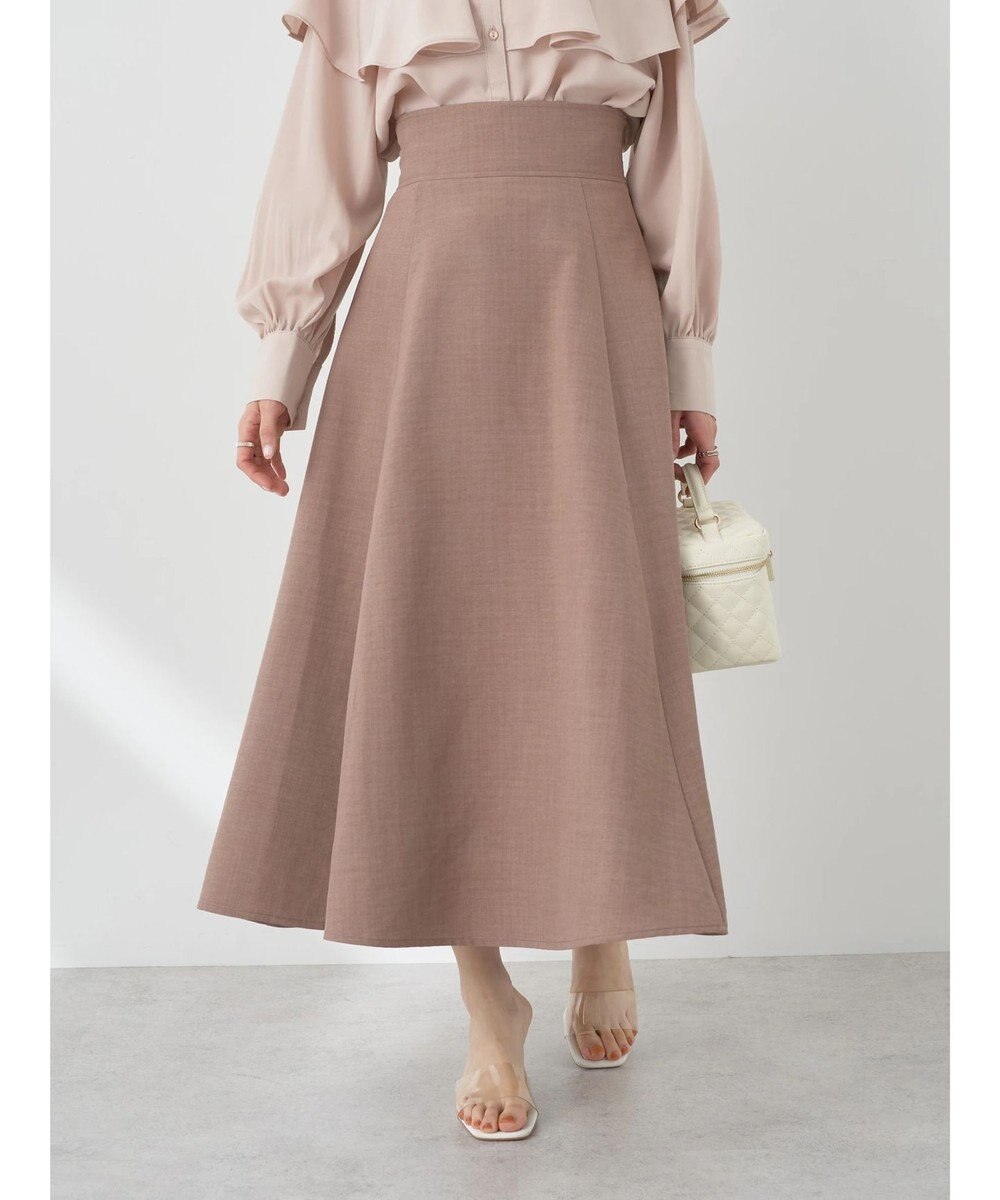 earth music&ecology バックレースアップスカート 