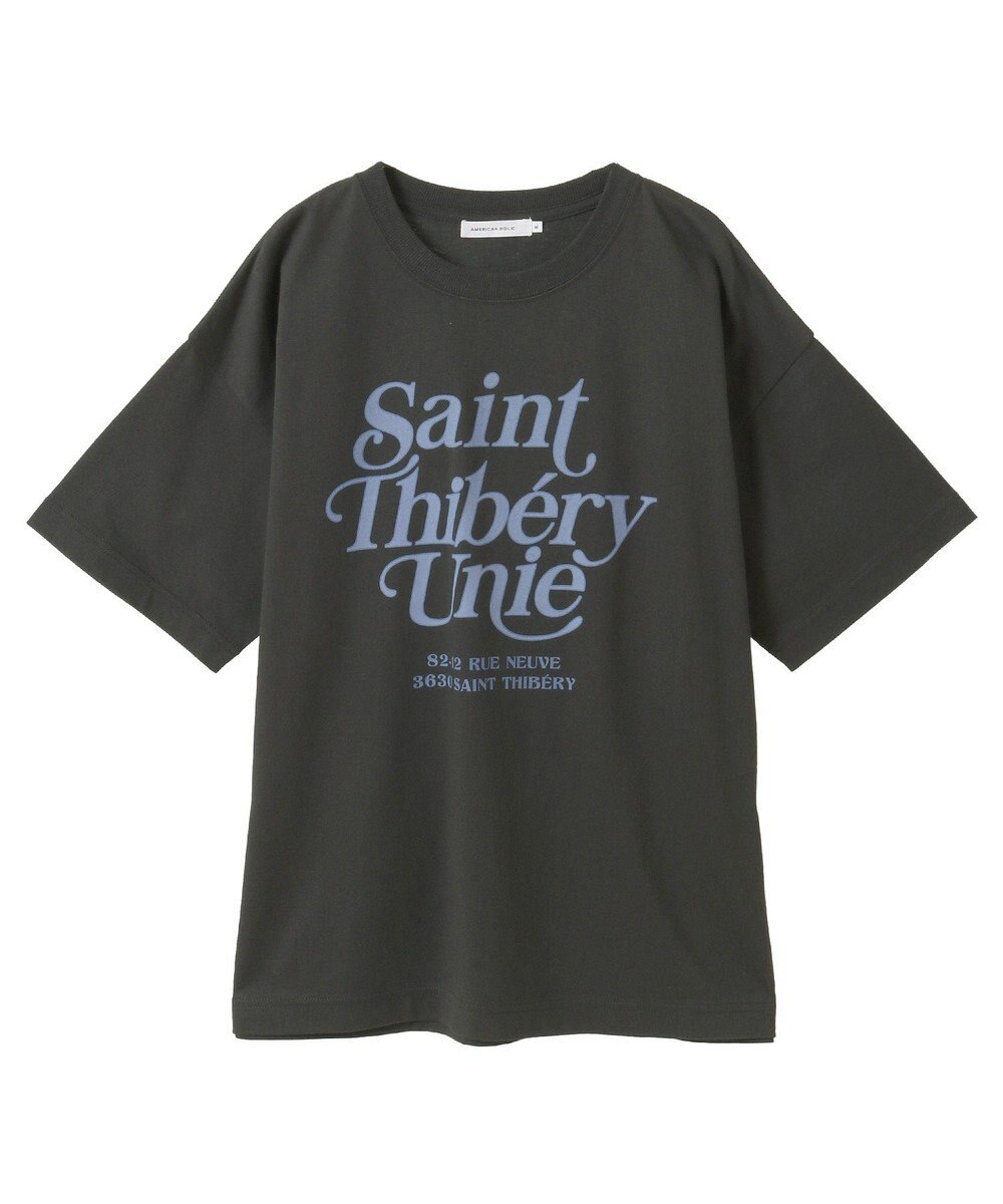 AMERICAN HOLIC デザインロゴプリントＴシャツ 