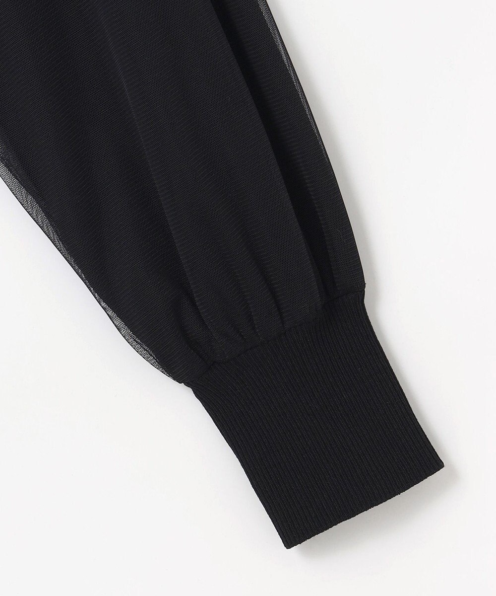 組曲 L 【WEB限定】チュールニット ブルゾン 