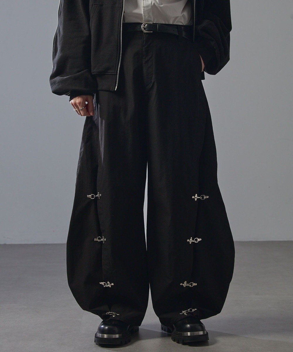 Green Parks トランスフォームワイドバルーンパンツ 