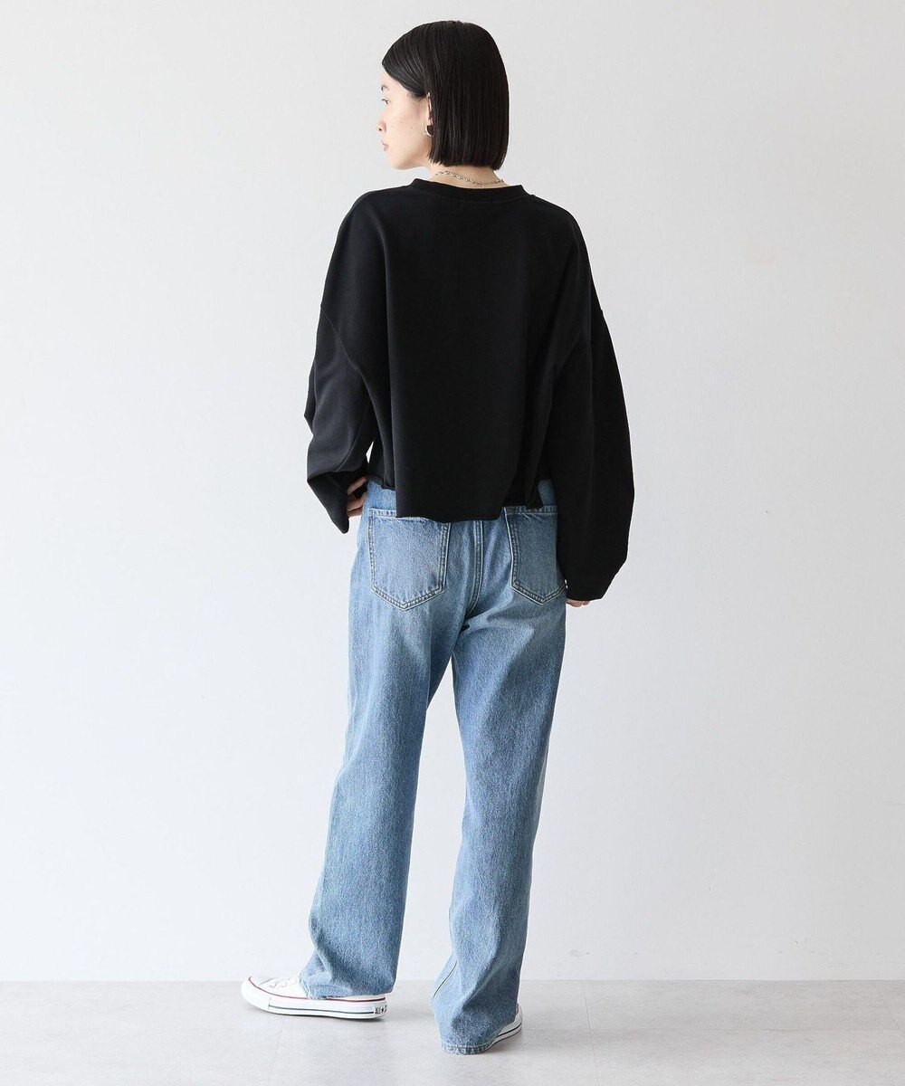 AMERICAN HOLIC ミニ裏毛タックスリーブショートプルオーバー1 