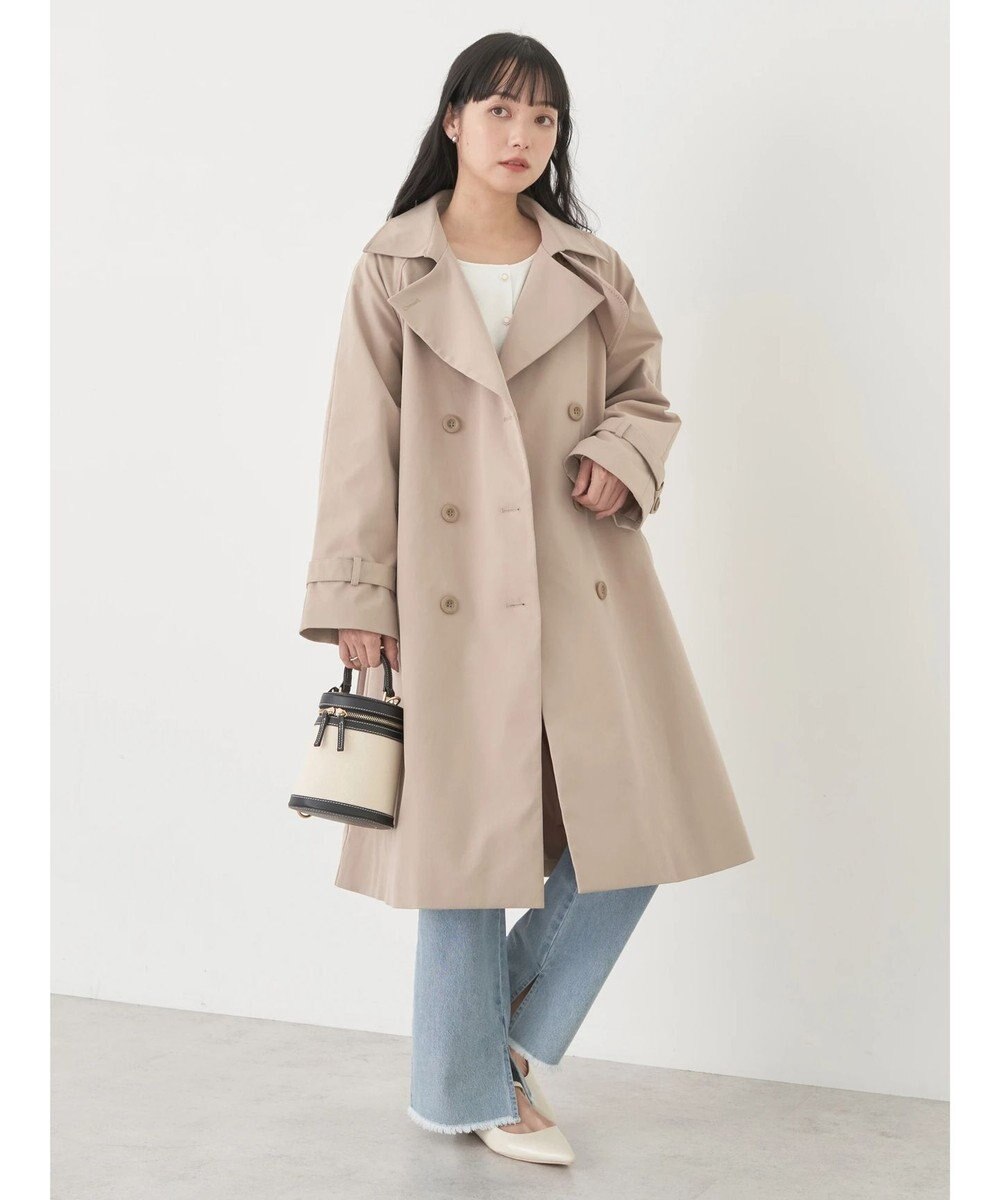 earth music&ecology ベーシックトレンチコート 