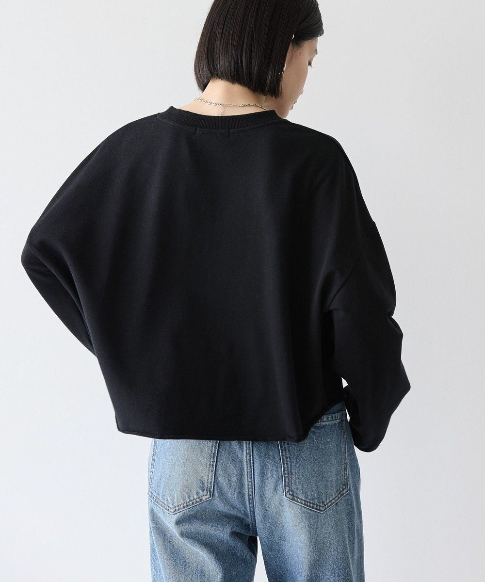 AMERICAN HOLIC ミニ裏毛タックスリーブショートプルオーバー1 