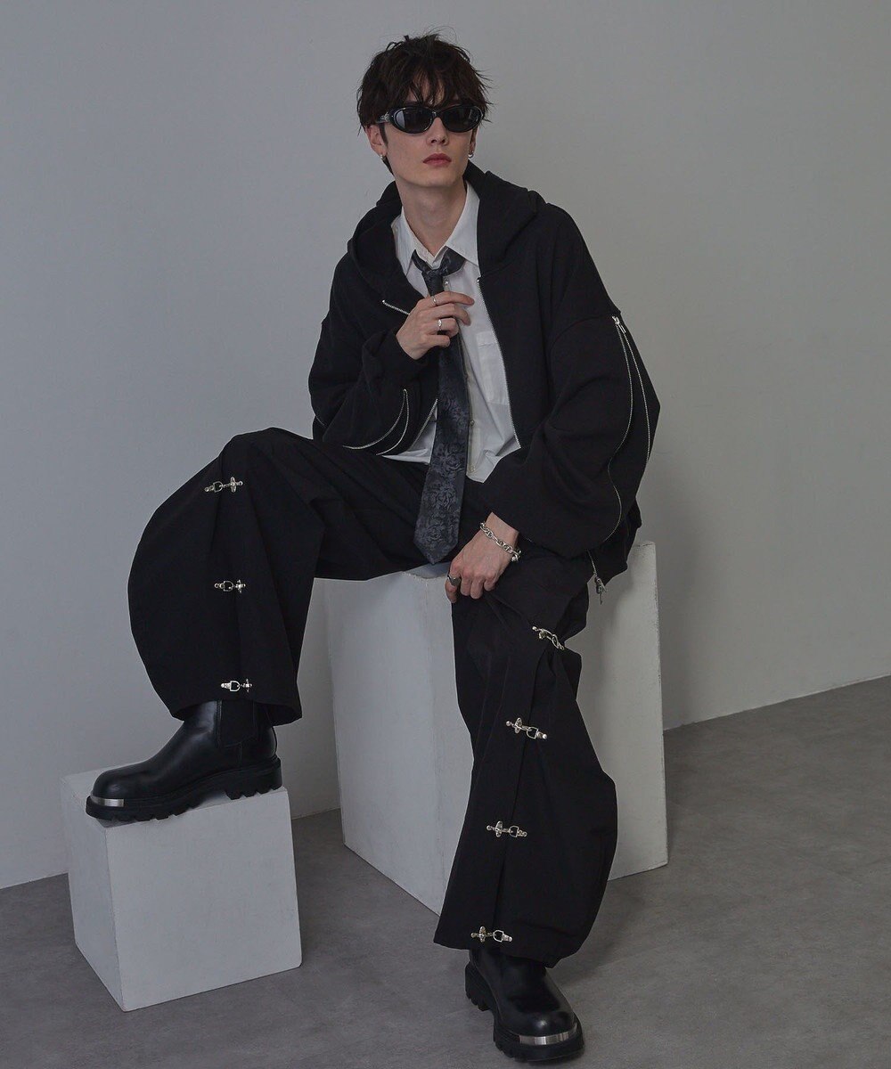 Green Parks トランスフォームワイドバルーンパンツ 