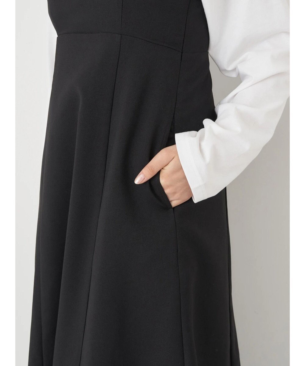 earth music&ecology ダブルストラップキャミワンピース 