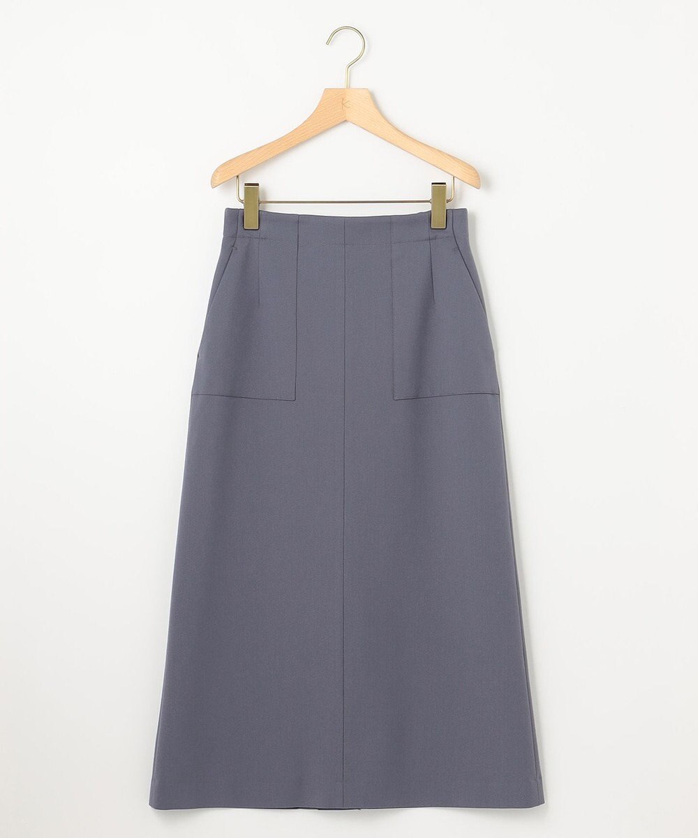 組曲 【洗える・ウエストゴム仕様】2WAYストレッチ スカート 