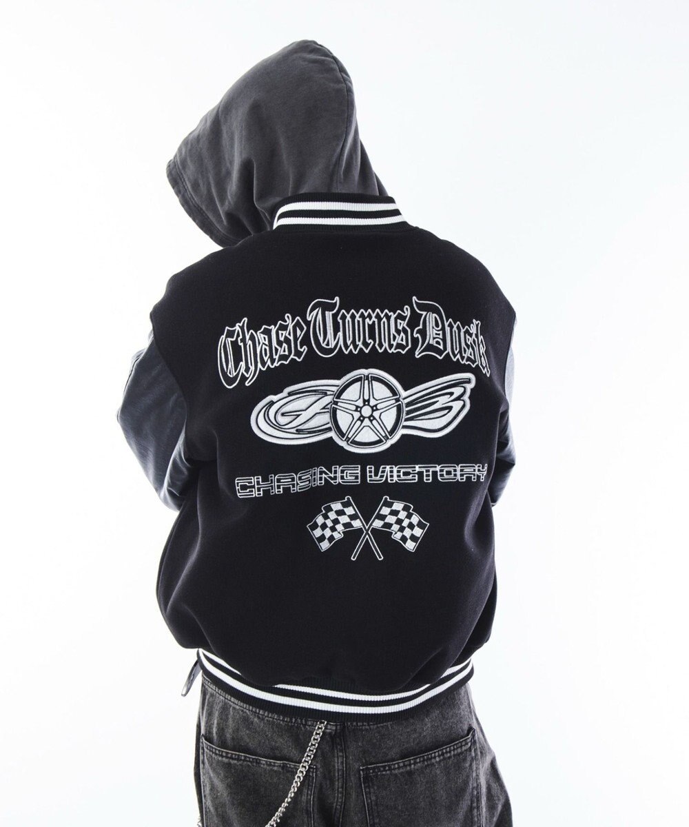 WEGO 【ユニセックス着用ITEM】メルトンワッペンスタジャン 