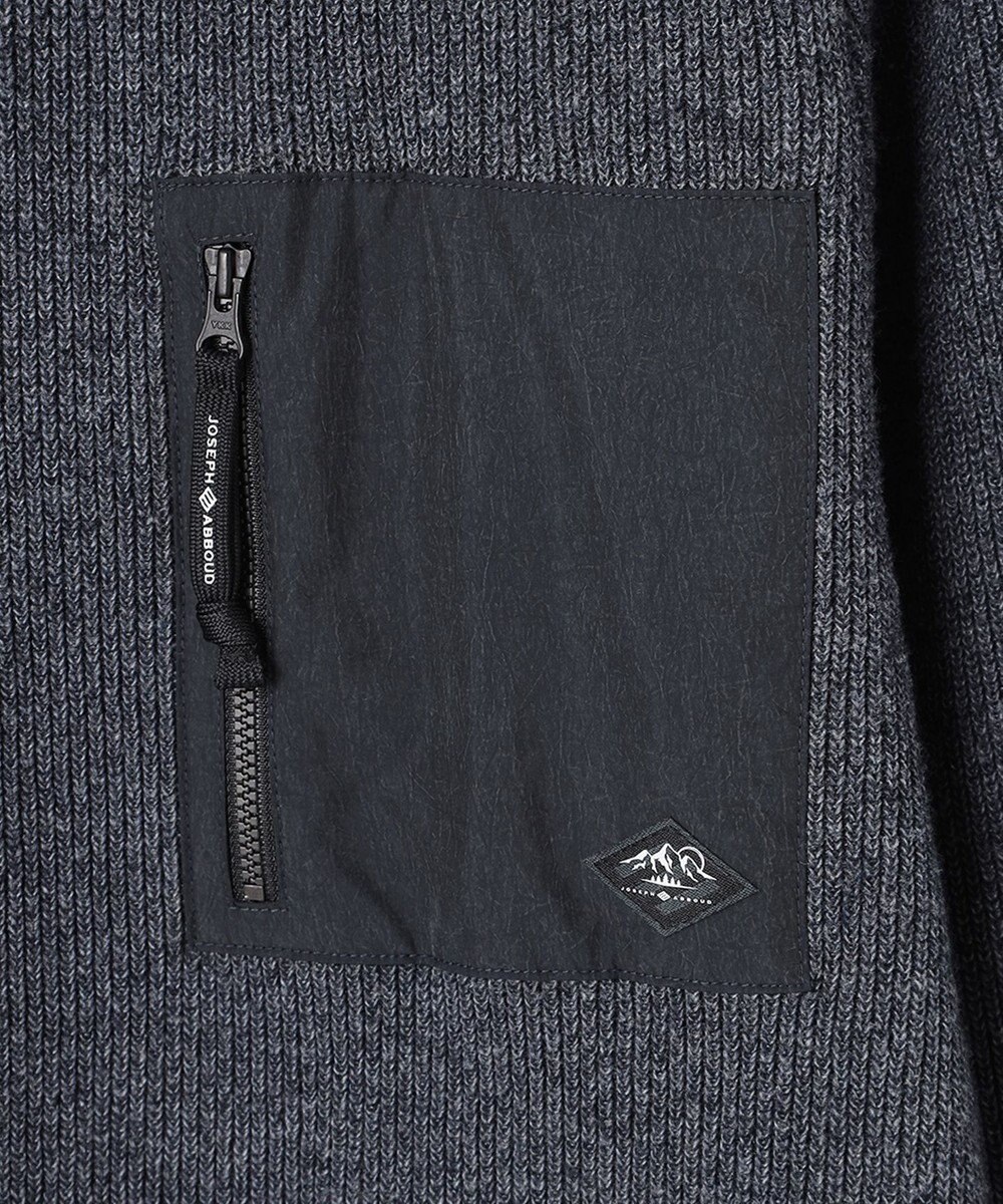 JOSEPH ABBOUD MOUNTAIN 【UNISEX】リサイクルウールポリ ニット 