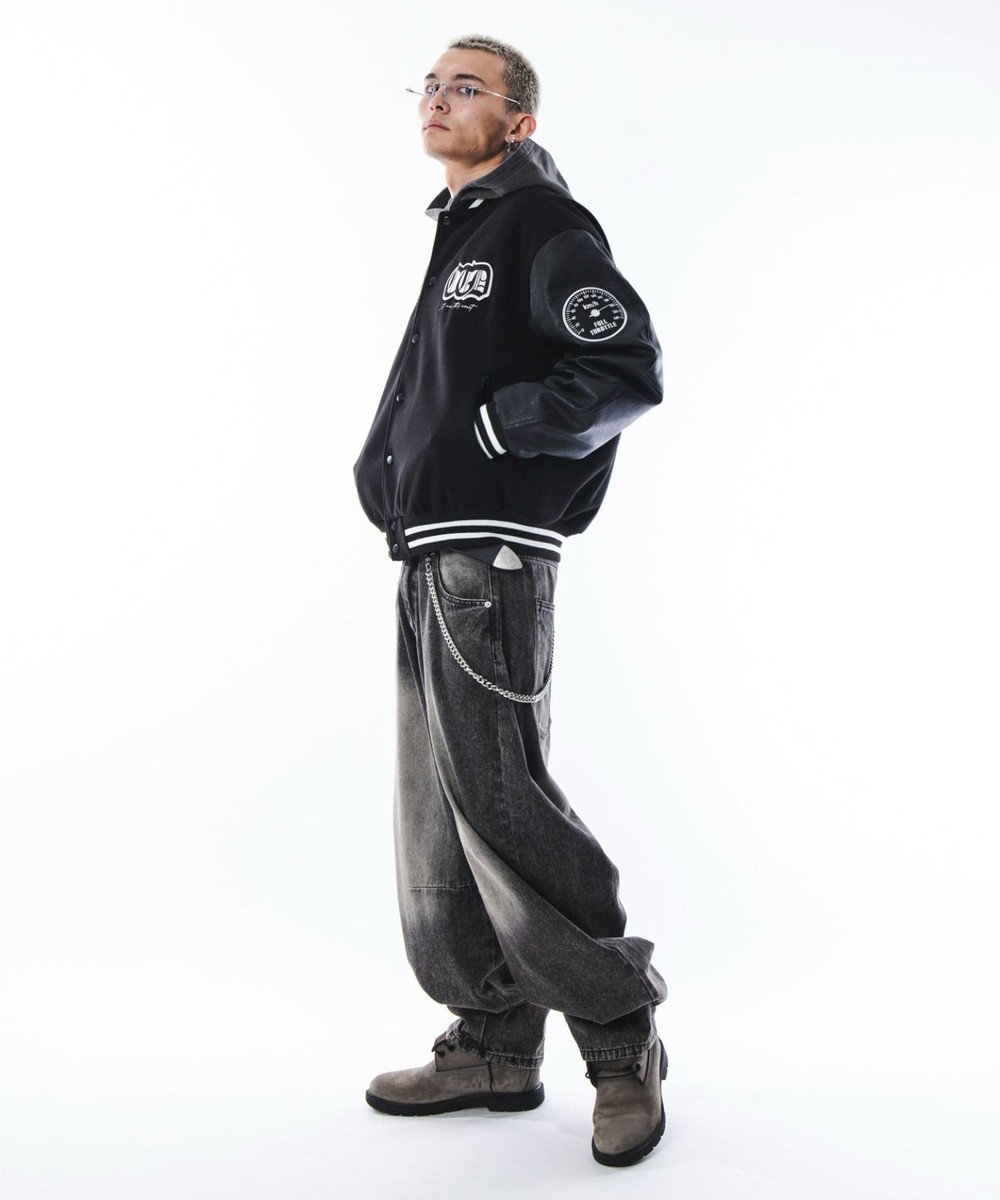 WEGO 【ユニセックス着用ITEM】メルトンワッペンスタジャン 