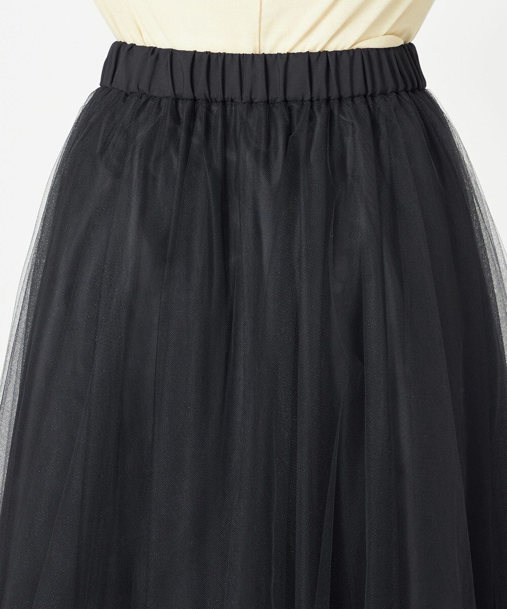 NAVE 【Nave・洗える】チュールフレアースカート 