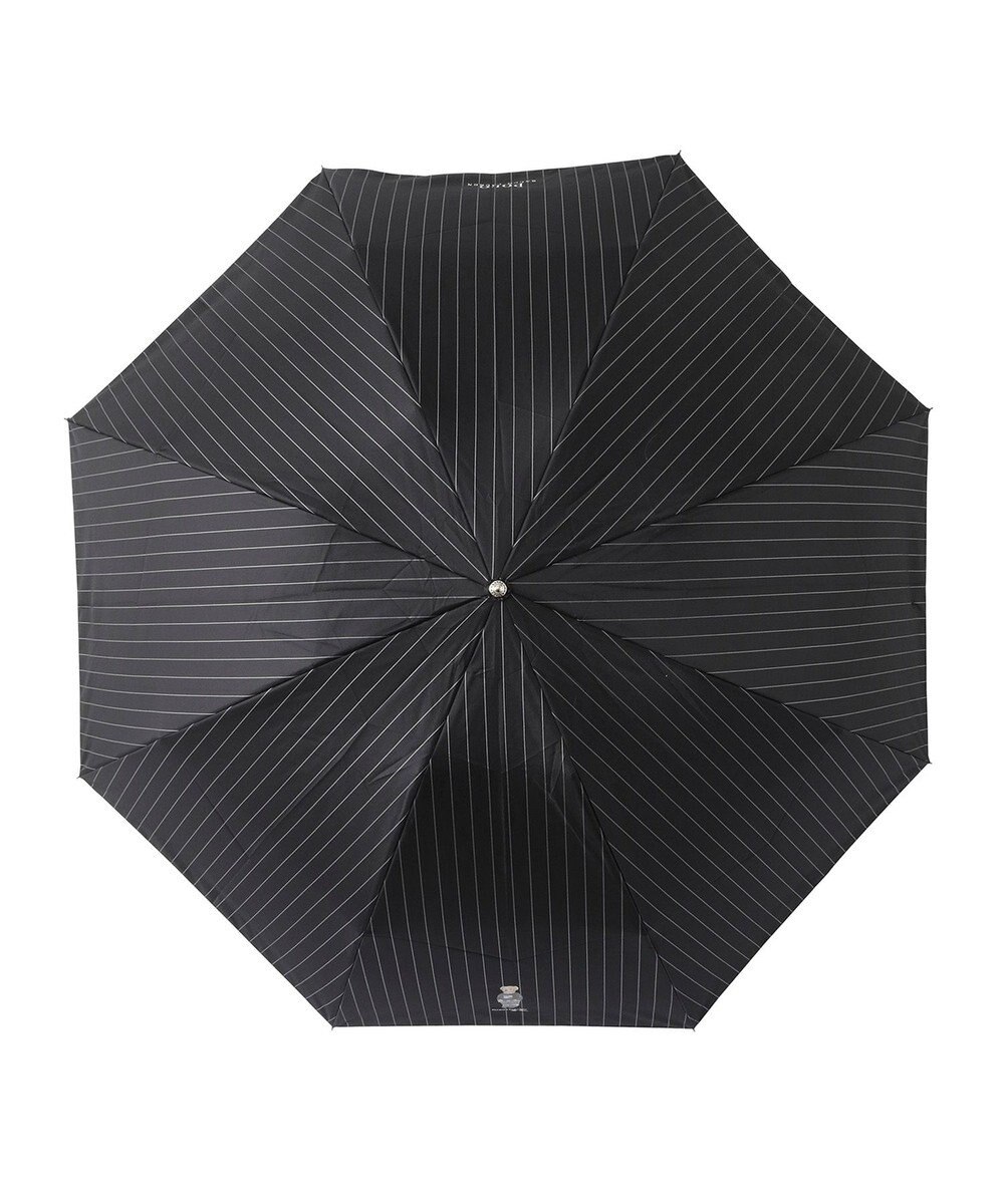 MOONBAT POLO RALPH LAUREN メンズ 折りたたみ傘 ストライプ×BEAR 65cm 