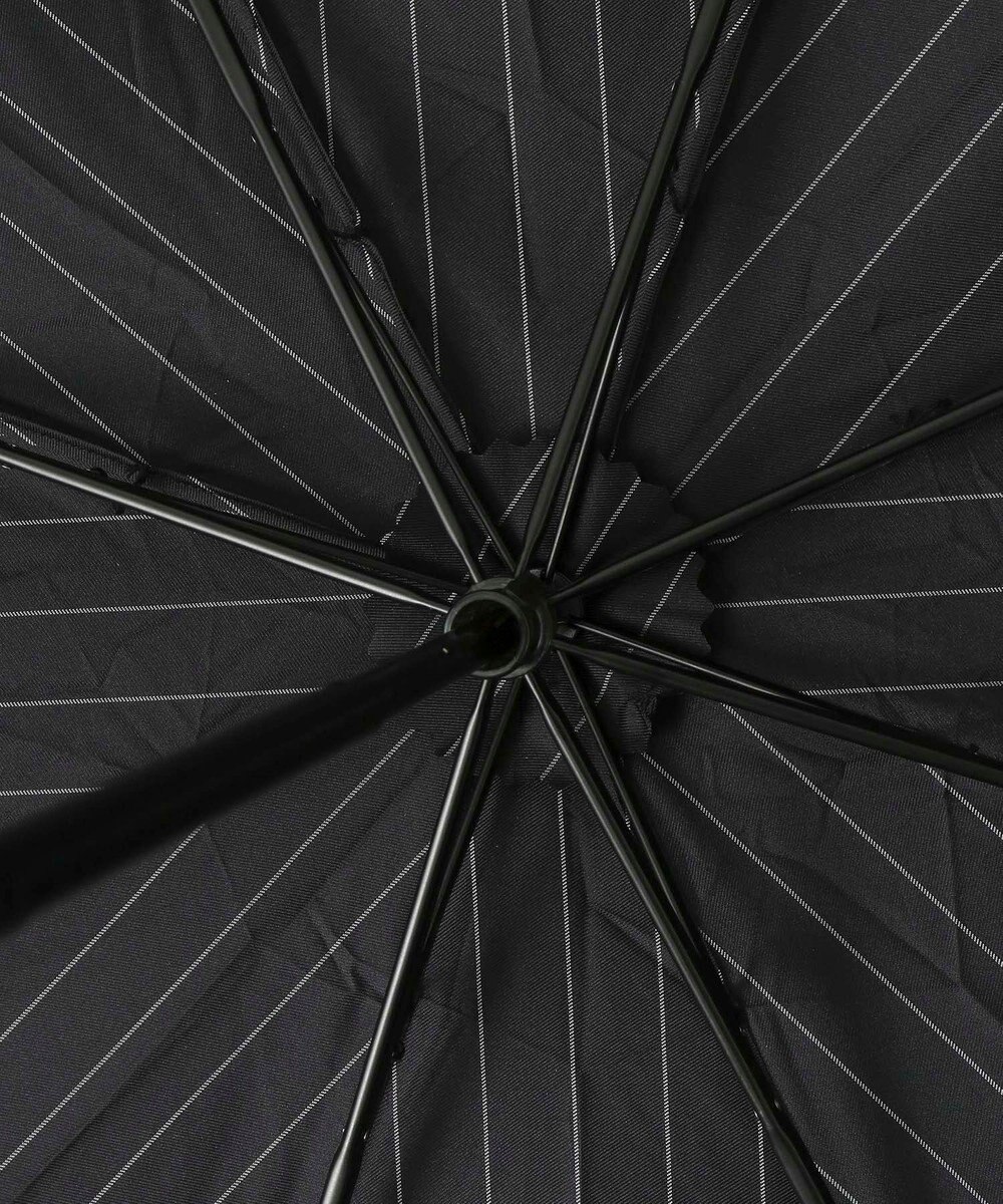 MOONBAT POLO RALPH LAUREN メンズ 折りたたみ傘 ストライプ×BEAR 65cm 