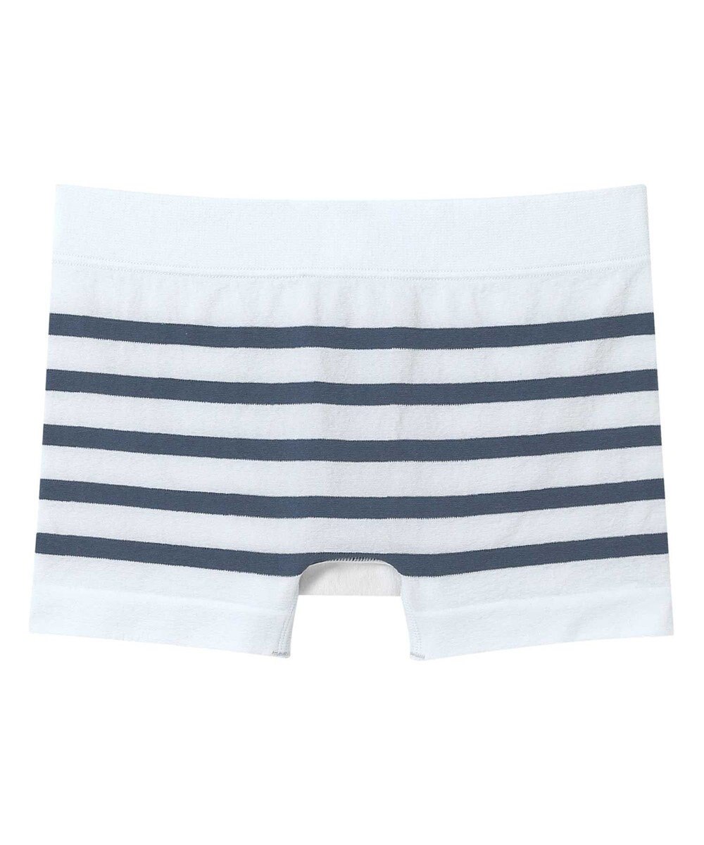 une nana cool S～LLまでワンサイズ設計 びよ～んと伸びるショーツ B4N ボーダー 